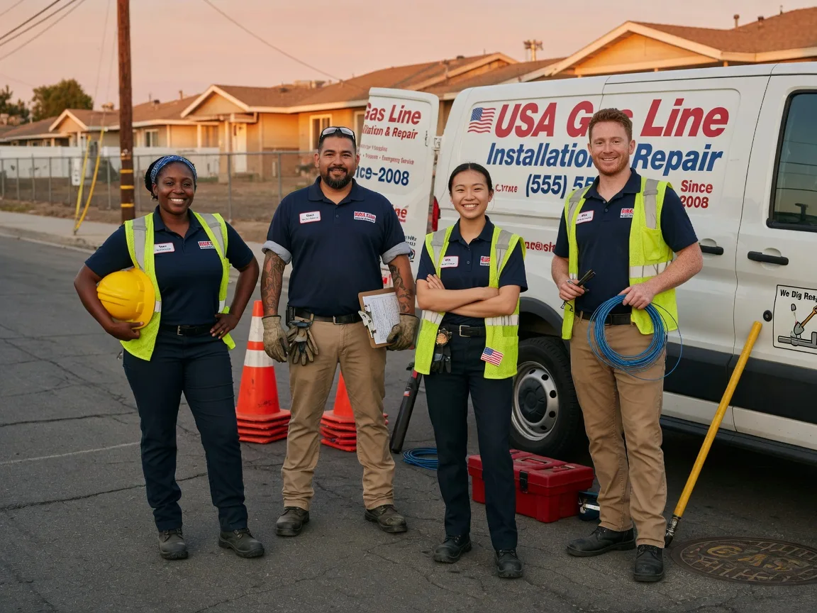 Gas Line Installation company in Dakota, IL